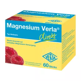 MAGNESIUM VERLA priame granule malina, 60 ks