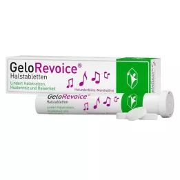 GELOREVOICE Krčné pastilky bez bazy bez mentolu, 20 ks