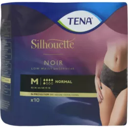 TENA SILHOUETTE normal M noir, 10 ks