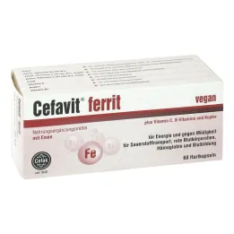 Cefavit feritové tvrdé kapsuly, 60 ks