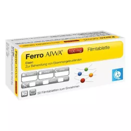 FERRO AIWA 100 mg filmom obalené tablety, 50 ks