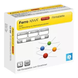 FERRO AIWA 100 mg filmom obalené tablety, 100 ks