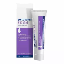 BENZAKNEN 5 % gél, 15 ml