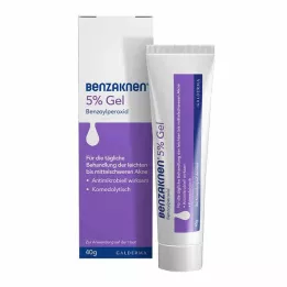 BENZAKNEN 5 % gél, 40 g