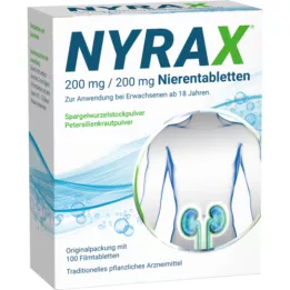 NYRAX 200 mg/200 mg obličkové tablety, 100 ks