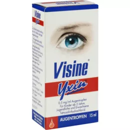 VISINE Yxin 0,5 mg/ml očné kvapky, 15 ml
