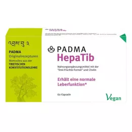 PADMA Kapsuly HepaTib, 60 ks