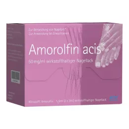 AMOROLFIN acis 50 mg/ml účinná látka lak na nechty, 6 ml