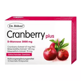 DR.BÖHM Granuly Cranberry plus, 10 ks