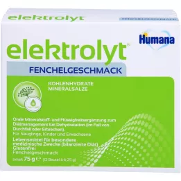 HUMANA Skladacia krabička na elektrolytický feniklový prášok, 75 g