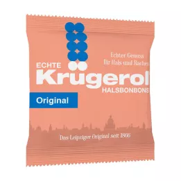 KRÜGEROL Krčné kvapky s obsahom cukru, 50 g
