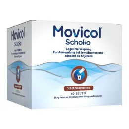 Movicol čokoládový prášok na perorálny bylinný roztok, 50 ks