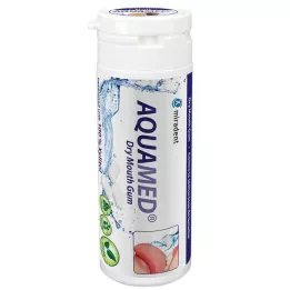 MIRADENT Žuvačka Aquamed Dry Mouth, 30 g