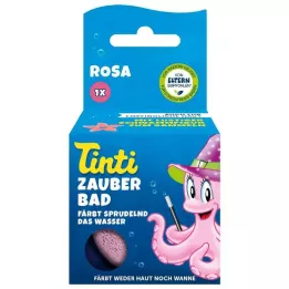 TINTI Čarovná kúpeľ ružová, 40 g