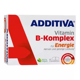 ADDITIVA Vitamín B komplex filmom obalené tablety, 60 ks