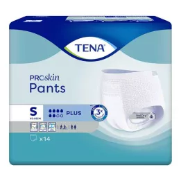 TENA PANTS plus S jednorazové nohavice, 14 ks
