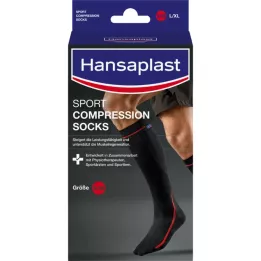 HANSAPLAST Športové kompresné ponožky veľkosť M, 2 ks