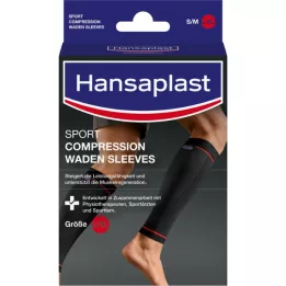 HANSAPLAST Športové kompresné lýtkové rukávy Veľkosť L, 2 ks
