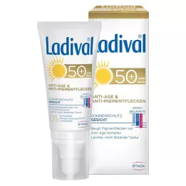 LADIVAL Opaľovací krém na tvár Anti-Pigm.Cr.LSF 50+, 50 ml