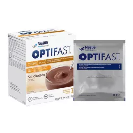 OPTIFAST Krémová čokoláda v prášku, 8 x 55 g