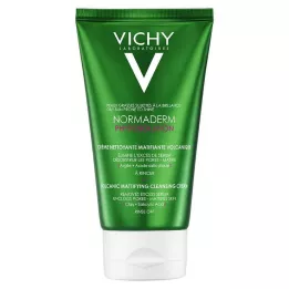 VICHY NORMADERM zmatňujúce čistenie s ílovou penou, 125 ml