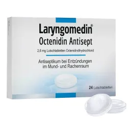 Laryngomedín Octenidín Antisept, 24 ks
