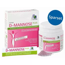 D-MANNOSE SPARSET 15 x tyčinka + 100 g prášku, 1 kus