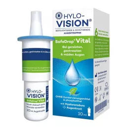 HYLO-VISION SafeDrop Vital očné kvapky, 10 ml