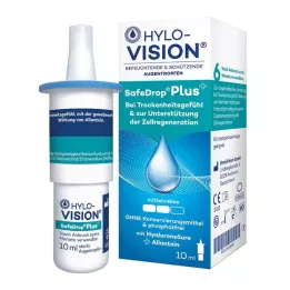 HYLO-VISION SafeDrop Plus očné kvapky, 10 ml