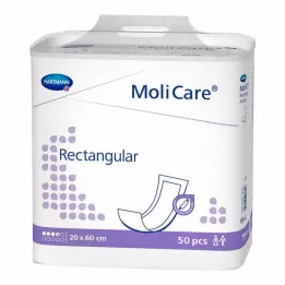 MOLICARE obdĺžnikový 4 kvapky 20x60 cm, 50 ks