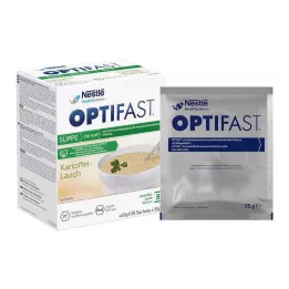 OPTIFAST Zemiakovo-pórová polievka v prášku, 8 x 55 g