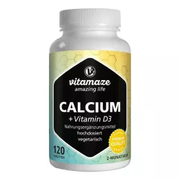 CALCIUM D3 600 mg/400 I.E. vegetariánske tablety, 120 ks