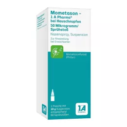 MOMETASON 1A Phar.b.Senová nádcha 50μg/vstrekovanie 60, 10 g
