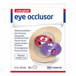 LEUKOPLAST okluzor 5,5 cm x 7,6 cm, 30 ks