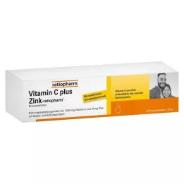 VITAMIN C PLUS Zink-ratiopharm šumivé tablety, 20 ks
