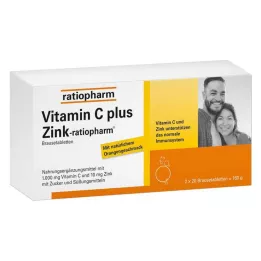 VITAMIN C PLUS Zink-ratiopharm šumivé tablety, 40 ks