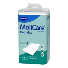MOLICARE Podložka do postele Premium 5 kvapiek 40x60 cm, 30 ks