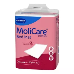 MOLICARE Podložka do postele Premium 7 kvapiek 60x90 cm, 30 ks