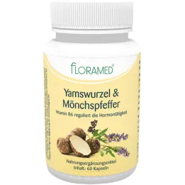 Yam Root & kapsule s kvetovaným korením (60 ks)