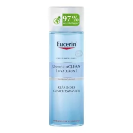 EUCERIN DermatoCLEAN Hyaluron rozjasňujúce pleťové tonikum, 200 ml