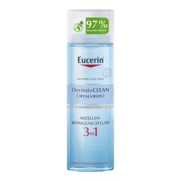 EUCERIN DermatoCLEAN Hyal.Miz.Cleansing fluid 3v1, 200 ml