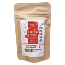 ACEROLA VITAMIN C pastilky bez pridaného cukru, 70 g
