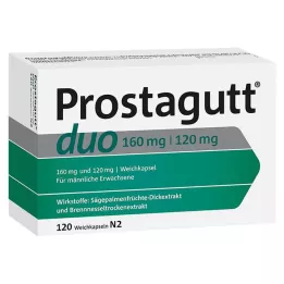 PROSTAGUTT duo 160 mg/120 mg mäkké kapsuly 120 ks, 120 ks