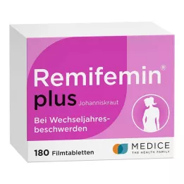 REMIFEMIN plus ľubovník bodkovaný filmom obalené tablety, 180 ks