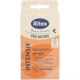 RITEX PRO NATURE INTENSIV Kondómy, 8 ks