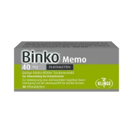 BINKO Memo 40 mg filmom obalené tablety, 30 ks
