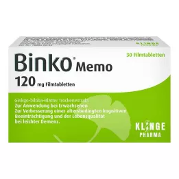 BINKO Memo 120 mg filmom obalené tablety, 30 ks