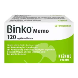 BINKO Memo 120 mg filmom obalené tablety, 60 ks