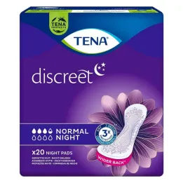 TENA® diskrétne vložky Normal Night na inkontinenciu, 20 kusov