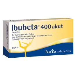 Ibubeta® 400 akútne filmom obalené tablety, 30 tabliet